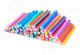 50 tiras de fimo para decoração